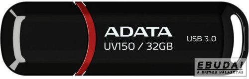 ADATA 32GB USB3.2 Fekete (AUV150-32G-RBK) Flash Dr
