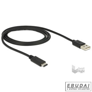 Delock 1m USB Type-C 2.0 apa - USB Type-C 2.0 apa