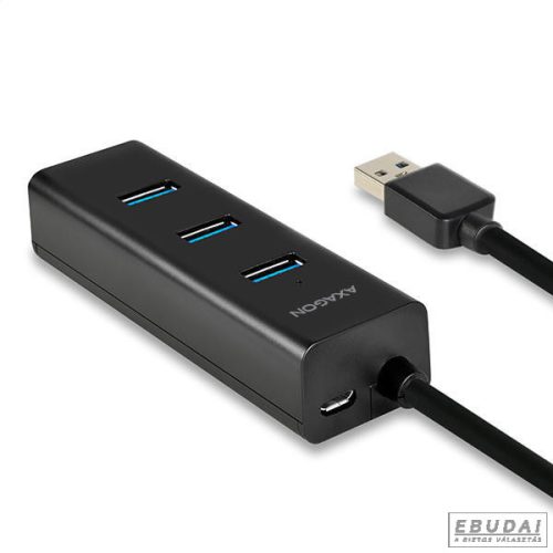 Axagon HUE-S2B 4 portos USB3.0 gyorstöltő HUB