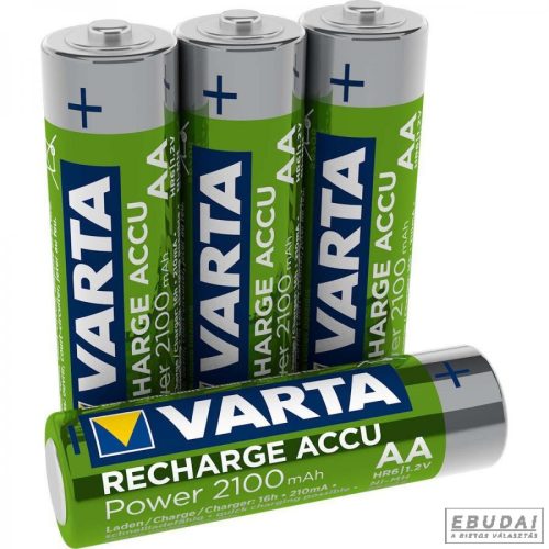 Varta tölthető AA akku 2100 mAh