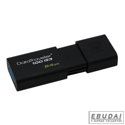 Kingston 64GB USB3.0 Fekete (DT100G3/64GB) Flash Drive