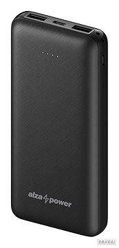 AlzaPower Onyx 20000mAh Fast Charge + PD3.0 - fekete 