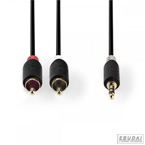 Nedis CABW22200AT30 Jack - RCA kábel 3m - antracit