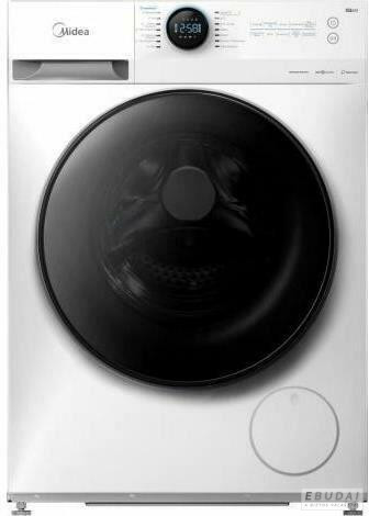 Midea MF200D80WB/W-HR keskeny mosó-szárítógép, 8/6 kg, 1400 centrifuga, INVERTER, GŐZ - 5 ÉV GARANCIA (MF200D80WB/W-HR) 