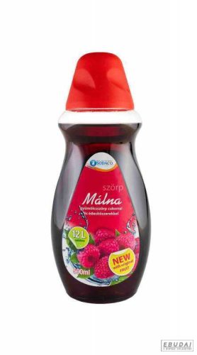 Málna gyümölcs szörp 1/23 500 mL