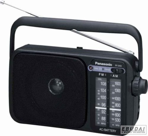 Panasonic RF-2400DEG-K hordozható rádió fekete