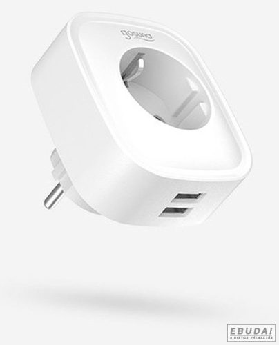 GOSUND SP112 Smart Wi-Fi-s okos konnektor és 2xUSB 