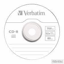 Verbatim CD-R 80 52X írható CD