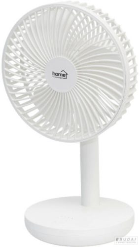 TF 14B Asztali, akkumulátoros ventilátor, 14 cm, fehér