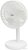 TF 14B Asztali, akkumulátoros ventilátor, 14 cm, fehér