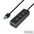 Axagon HUE-S2BL 4 portos USB3.0 gyorstöltő hosszú