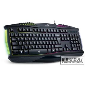 GENIUS Scorpion K220 HUN USB fekete gamer billentyűzet