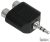 Hama 2RCA-3,5 jack adapter