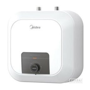   MIDEA D10-20VD1(U) elektromos vízmelegítő, bojler, 2000 W, 10 liter, zománcozott víztartály és fűtőszál, mechanikus vezérlés, konyhapult alá szerelhető