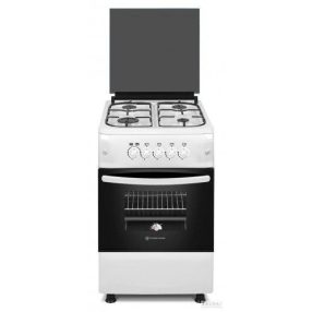   Novacook F5S40G2W szabadonálló PB gáz-gáz tűzhely, 50cm, fehér