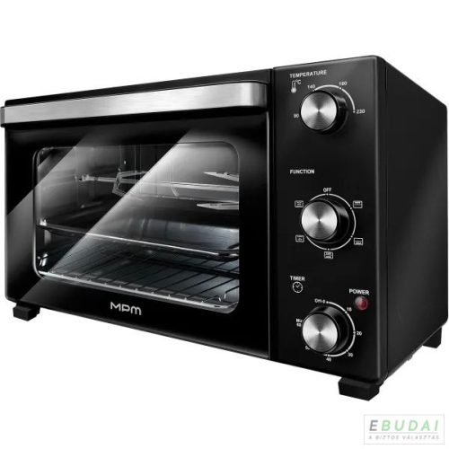 MPE-17/T Elektromos sütő 48L, 1800W, hőlégkeveréses időzítővel